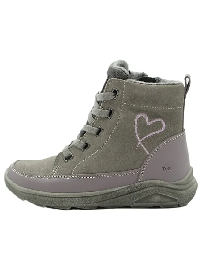 lamino Stiefel & Boots·Boots^Leder-Boots in Grau