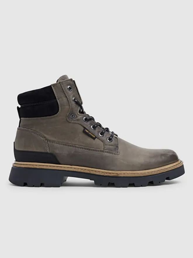 PME Legend Stiefel & Boots^Leder-Boots in Grau