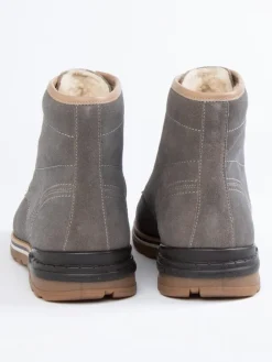 PAUL VESTERBRO Stiefel & Boots^Leder-Boots in Grau