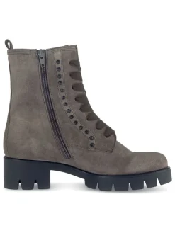 Leder-Boots in Grau>Gabor Outlet