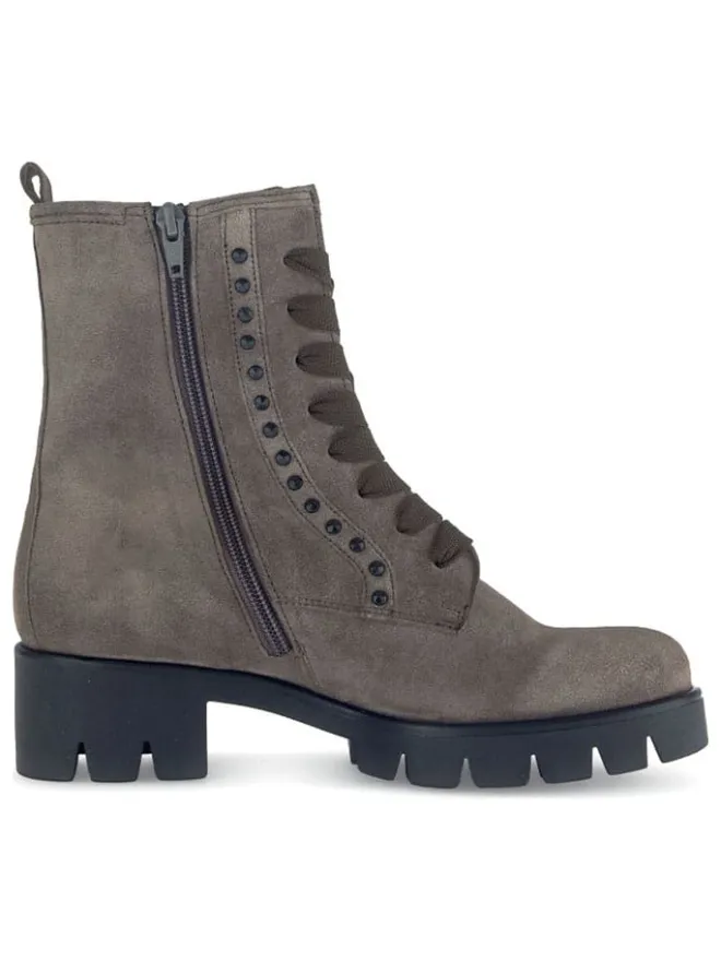 Leder-Boots in Grau>Gabor Outlet