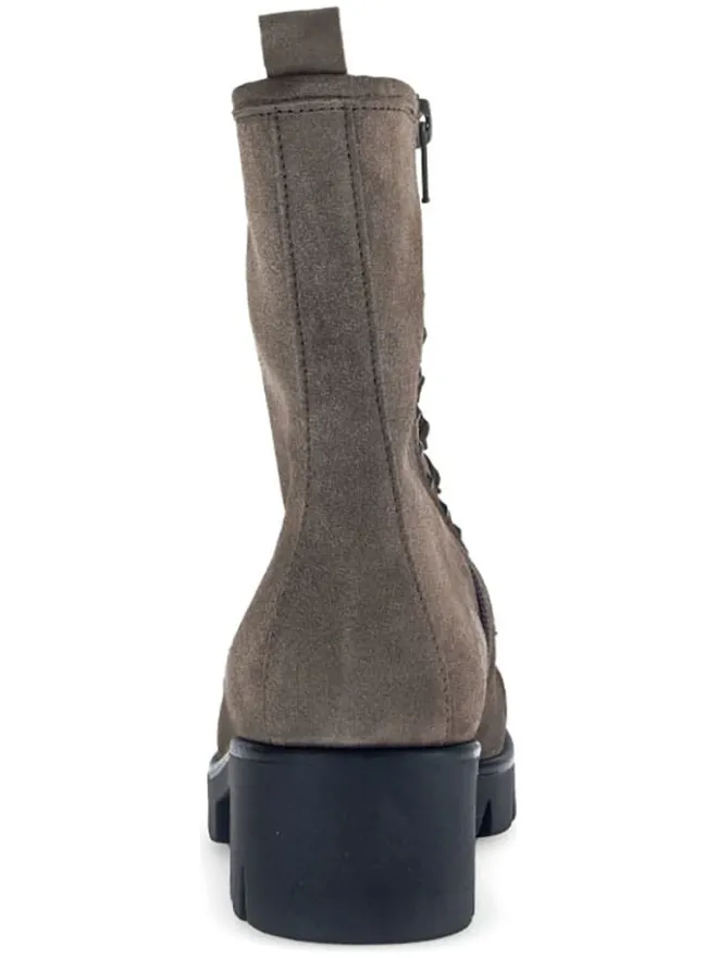 Leder-Boots in Grau>Gabor Outlet
