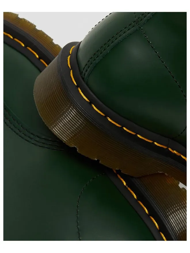 Dr. Martens Stiefel & Boots^Leder-Boots in Grün