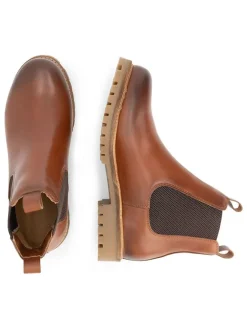 TRAVELIN' Stiefel & Boots^Leder-Boots in Hellbraun