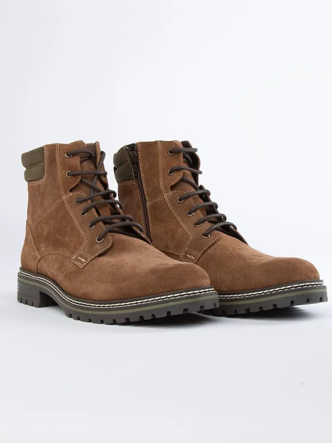 Leder-Boots in Hellbraun>PAUL VESTERBRO New