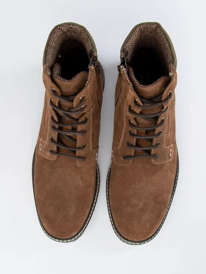 Leder-Boots in Hellbraun>PAUL VESTERBRO New
