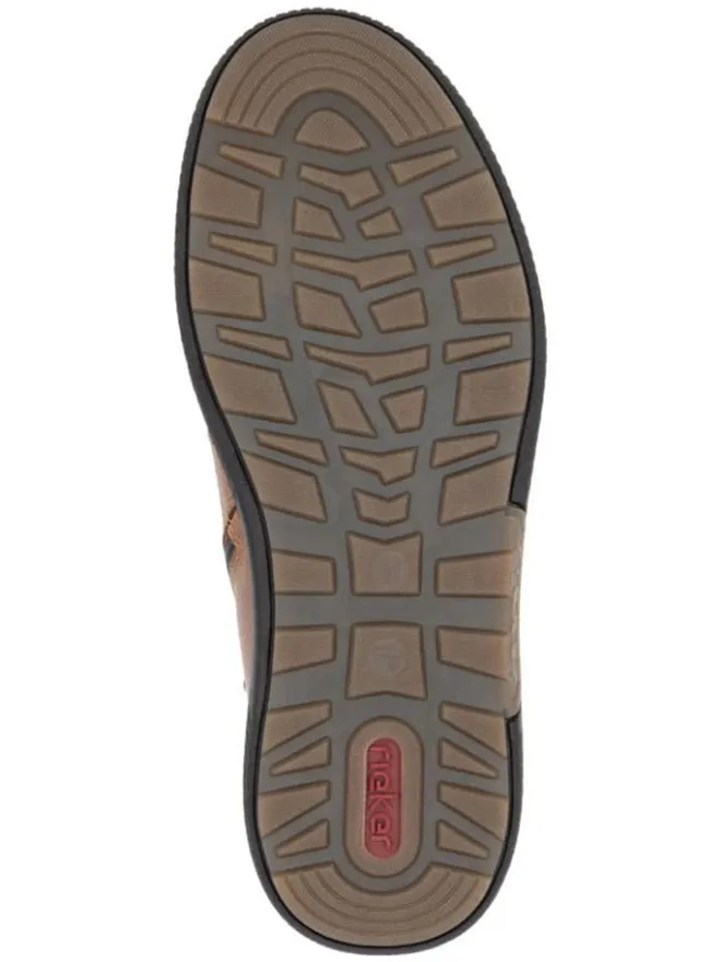 Leder-Boots in Hellbraun>rieker