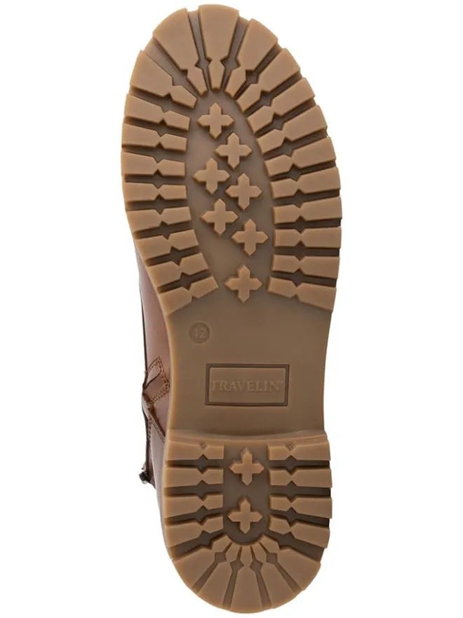 Leder-Boots in Hellbraun>TRAVELIN' Discount