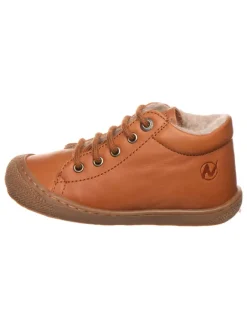 Naturino Lauflernschuhe^Leder-Boots in Hellbraun