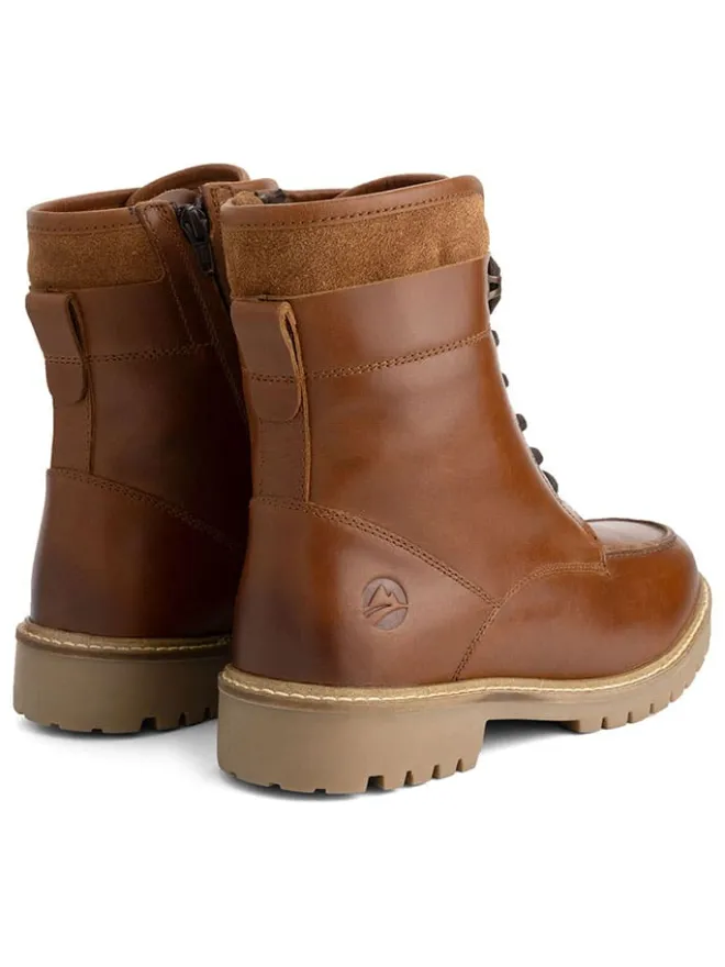 TRAVELIN' Stiefel & Boots^Leder-Boots in Hellbraun