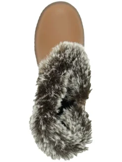Leder-Boots in Hellbraun><noscript><img width=