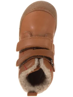 Leder-Boots in Hellbraun><noscript><img width=