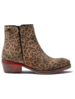 Lazamani Stiefel & Boots^Leder-Boots in Hellbraun/ Braun