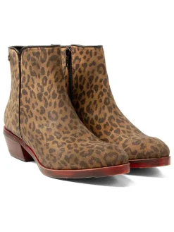 Lazamani Stiefel & Boots^Leder-Boots in Hellbraun/ Braun