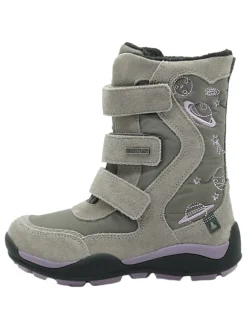 Leder-Boots in Khaki>El Naturalista Outlet