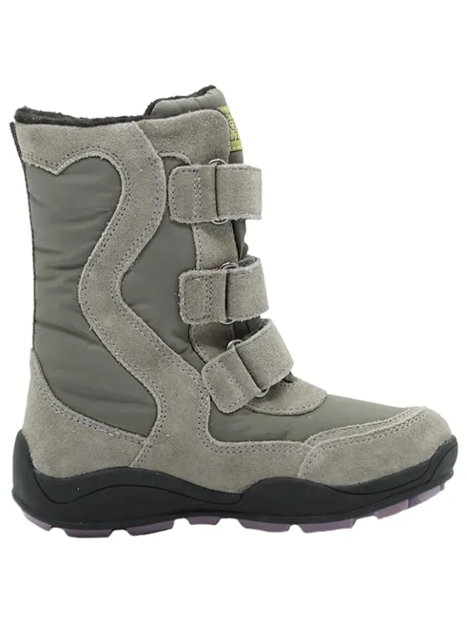 Leder-Boots in Khaki>El Naturalista Outlet