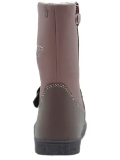 Leder-Boots in Mauve><noscript><img width=