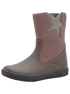 lamino Stiefel & Boots·Boots^Leder-Boots in Mauve