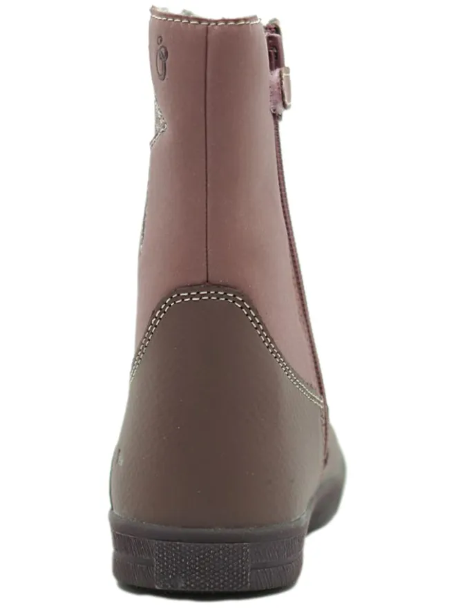lamino Stiefel & Boots·Boots^Leder-Boots in Mauve