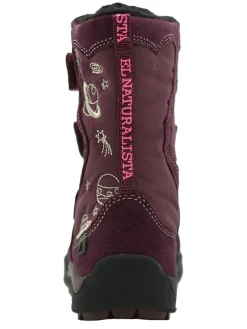 El Naturalista Stiefel & Boots·Boots^Leder-Boots in Pflaume