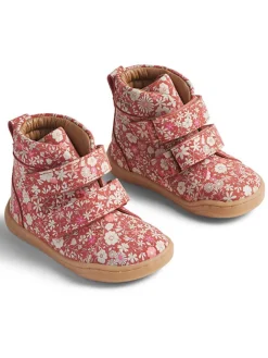 Leder-Boots in Pink>Wheat Sale