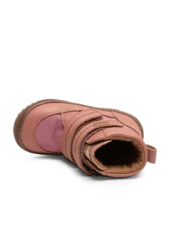 Leder-Boots in Pink><noscript><img width=