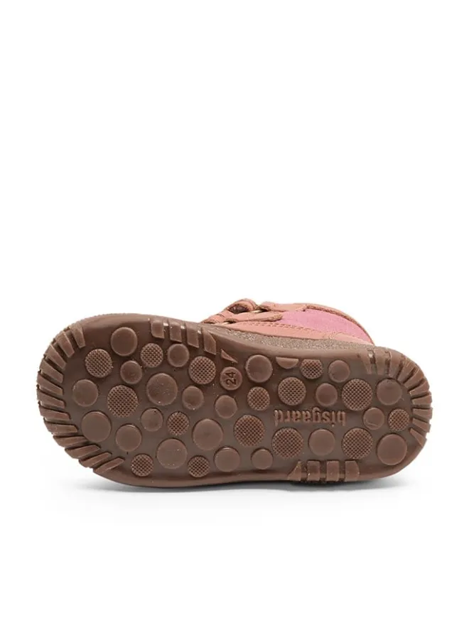Leder-Boots in Pink>bisgaard Hot