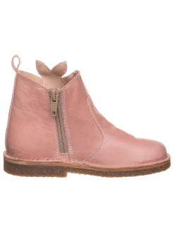 Leder-Boots in Rosa>kmins Best