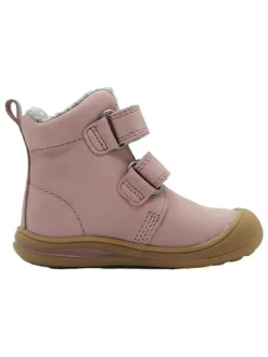 Leder-Boots in Rosa><noscript><img width=