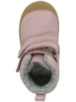 Leder-Boots in Rosa><noscript><img width=