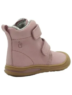 Leder-Boots in Rosa><noscript><img width=