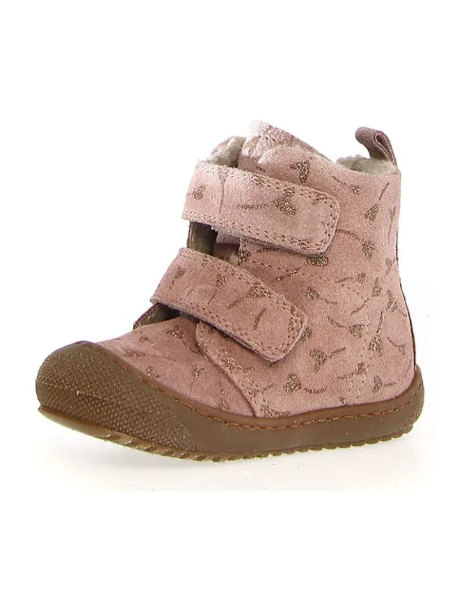 Leder-Boots in Rosa>Naturino Outlet