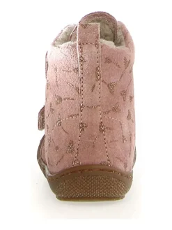 Leder-Boots in Rosa><noscript><img width=