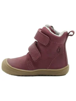 Leder-Boots in Rot>lamino Hot