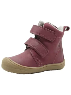 Leder-Boots in Rot>lamino Hot