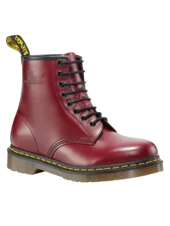 Dr. Martens Stiefel & Boots^Leder-Boots in Rot