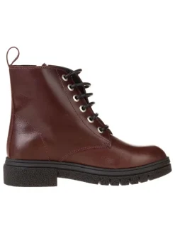 Leder-Boots in Rot>lamino Outlet