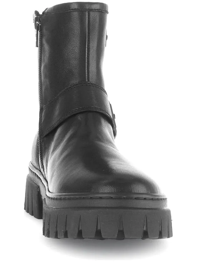 Gabor Stiefeletten^Leder-Boots in Schwarz