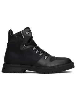 Leder-Boots in Schwarz>Tommy Hilfiger Shoes Best