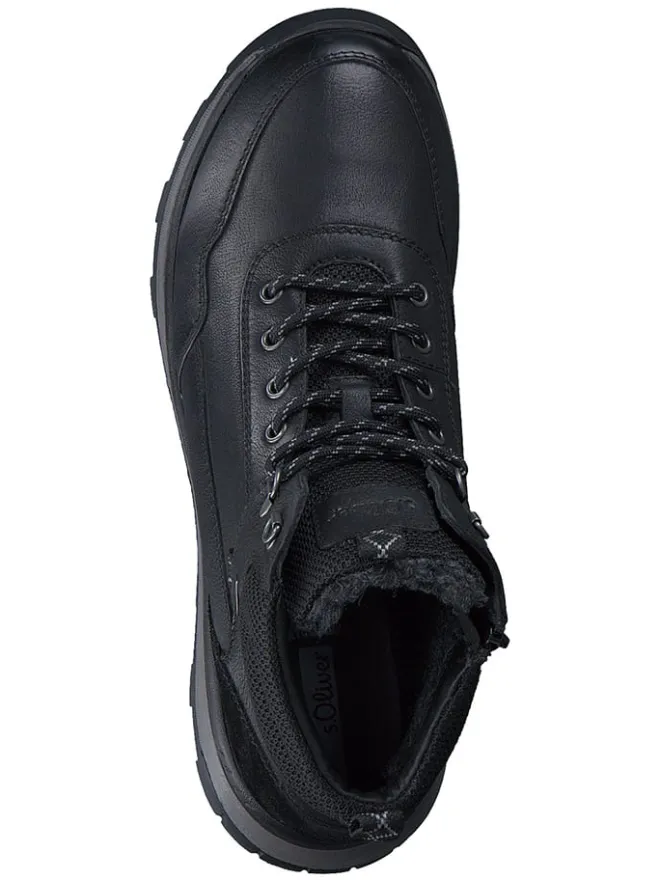 s.Oliver Stiefel & Boots^Leder-Boots in Schwarz