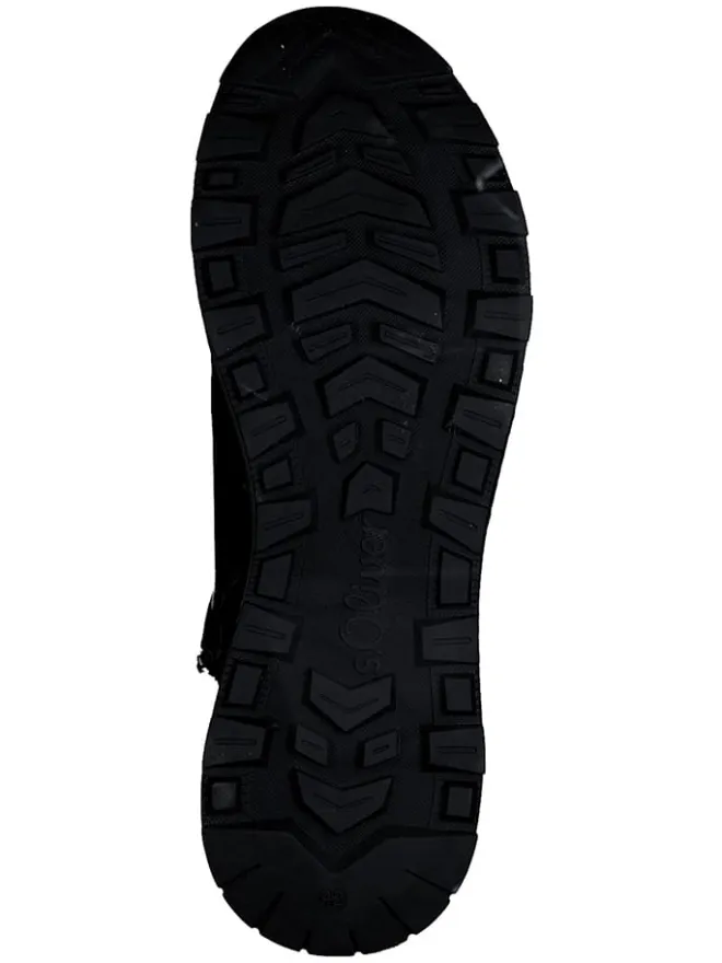 s.Oliver Stiefel & Boots^Leder-Boots in Schwarz
