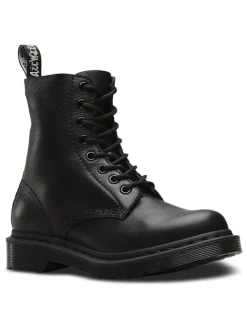 Dr. Martens Stiefel & Boots^Leder-Boots in Schwarz