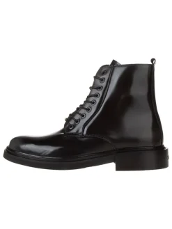 Calvin Klein Stiefel & Boots^Leder-Boots in Schwarz