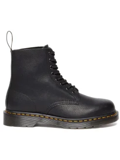 Leder-Boots in Schwarz>Dr. Martens Discount
