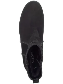 Leder-Boots in Schwarz>Gabor Clearance
