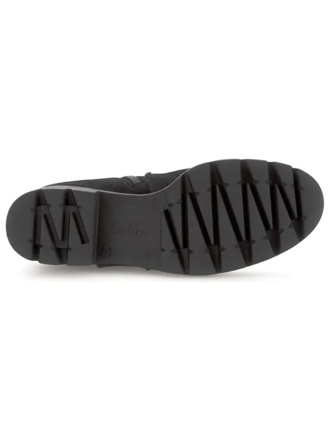 Leder-Boots in Schwarz>Gabor Clearance