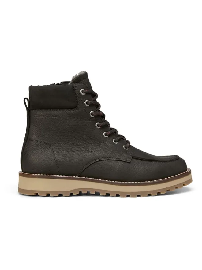Leder-Boots in Schwarz>Marc O'Polo Shoes Discount