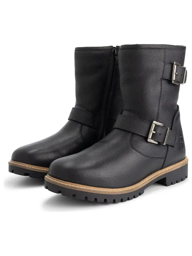 TRAVELIN' Stiefel & Boots^Leder-Boots in Schwarz