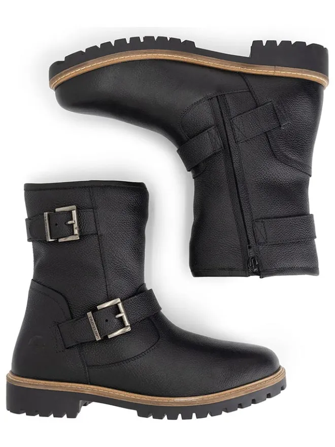 TRAVELIN' Stiefel & Boots^Leder-Boots in Schwarz
