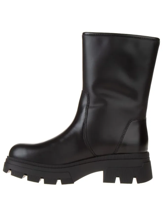 Leder-Boots in Schwarz>Calvin Klein Best